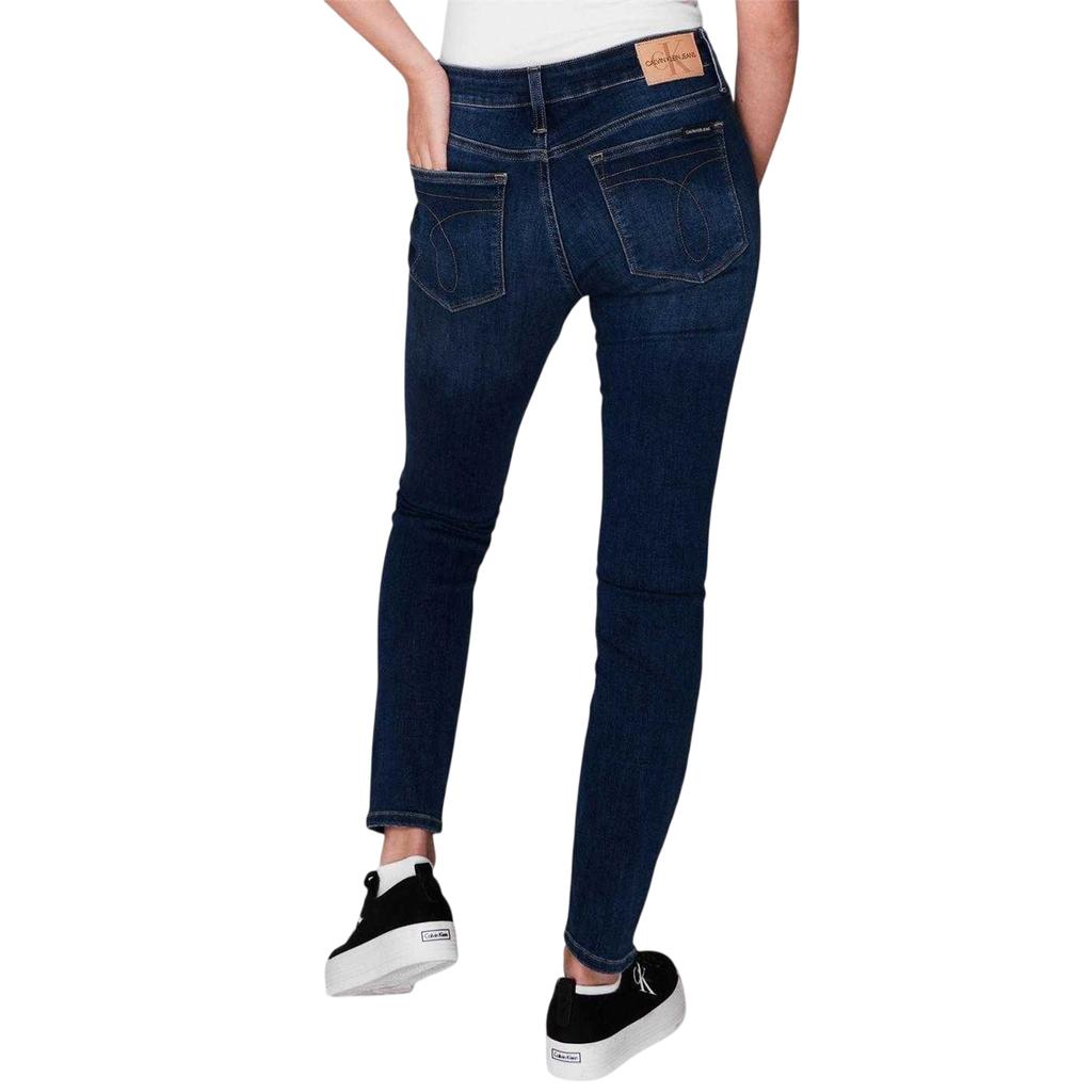 Calvin Klein Womens/Ladies 011 Mid Rise Skinny Jeans