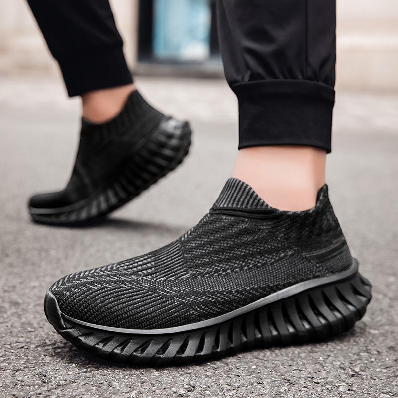 Shoes Men 2025 New Trend Men's Sneakers Breathable Fashion Running Shoes Unisex Socks Shoes Man Light Casual Sports Designer