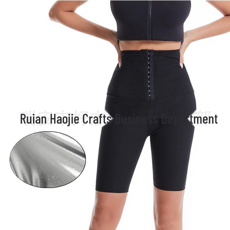 

Женские штаны для йоги с высокой талией и серебряными пуговицами в европейском и американском стиле pants, trousers, L/XL серебряный