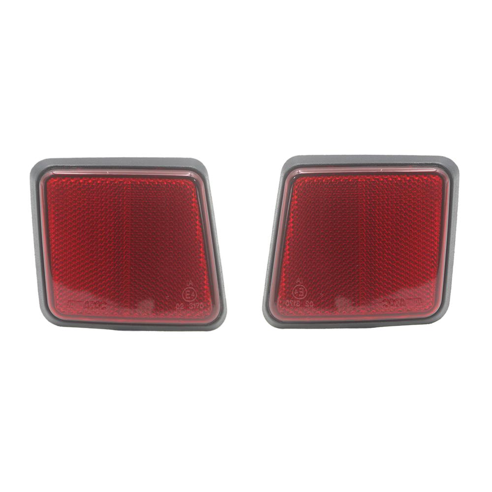 

Пара светоотражающих полос для Ford Escape Kuga Maverick 2005 2006 2007 Автомобильный задний бампер Отражатель Красный объектив Предупреждающая полоса 5L8Z17808BA Left and Right