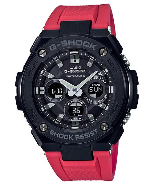 

Casio Men s Stainless Steel 200M Water Resistant Analog Shock Resistant Quartz Watch GST-W300G-1A4 чёрный