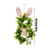 Bunny Wreath Artificial Wall Garland Decor Rabbit Wreath For Front Door For Wall Farmhouse Holiday Party Garage House Porch