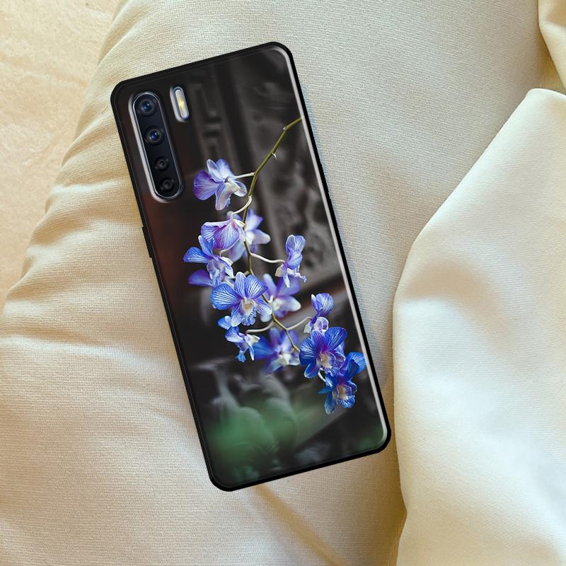 Orchid Flowers Colorful Case For Oppo A96 A76 A16 A18 A38 A58 A78 A98 A74 A94 A54 A80 A60 A40 A15 A17 A57 A5 A6 Pro