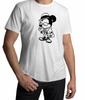 Mens/Unisex Tee T-Shirt Cartoon Graphics Print Gift Mickey Mouse Drinking Coffee