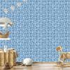 Geometric and ornamental wallpaper for living room and bedroom 50x1000