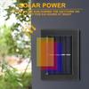 8PCS LED Solar Wall Lamp Outdoor Waterproof Up and Down Lighting Garden Decoration Solar Lights Stairs Fence Sunlight Lamp