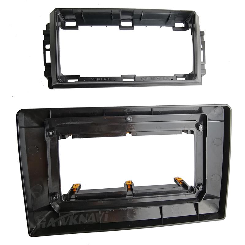 For Jeep Grand Cherokee Wrangler Dodge RAM Charger Chrysler 300C 10.1 inch 2 Din Car Radio Stereo Fascia Panel Dash Frame