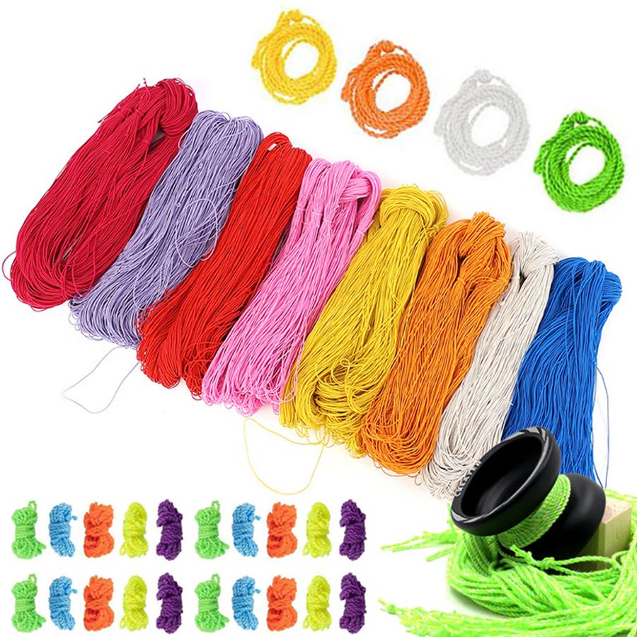 10/20/50pcs Color YO-YO Rope Creative Ball Physical Exercise Games Hobbies Cllections and Party Supplies for Yoyo Ball Lovers