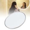 30X Vergrößerungsspiegel Einseitig 6 Zoll Vergrößerungsspiegel mit 3 Saugnäpfen Einseitiger Runder Spiegel für Reisen