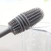 Long Handle Multi-Purpose Silicone Cleaning Brush | Versatile for Kitchen, Bathroom, Car Cup and Bottle Scrubbing