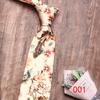 Rael Men'S Tie Business Dress 8Cm Printed Polyester Tie, Flower Casual Professional Tie