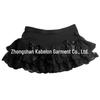Black Lace Ruffle Bow Skirt - Trendy Streetwear for Everyday