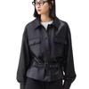 Spring & Autumn Women's Short Leather Jacket – Stylish Motorcycle Outerwear