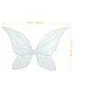 Butterfly Wing Decorative Fairy Wing Ornament Light Costume Prop Cosplay Party Photo Prop Gauze Material Lightweight