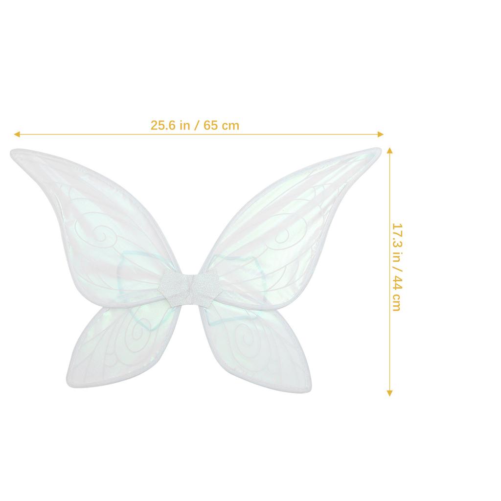Butterfly Wing Decorative Fairy Wing Ornament Light Costume Prop Cosplay Party Photo Prop Gauze Material Lightweight