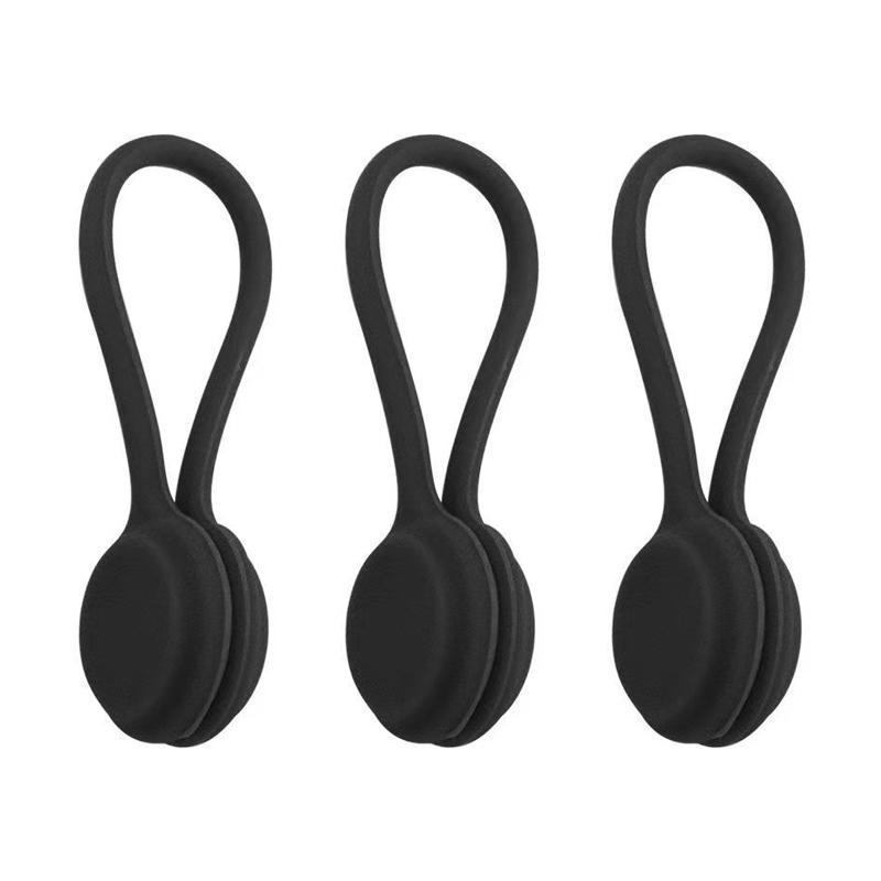 3Pcs/Pack Earphone Cord Winder Cable Holder Organizer Clips Multi Function Durable Magnet Headphones Winder Cables Drop Shipping