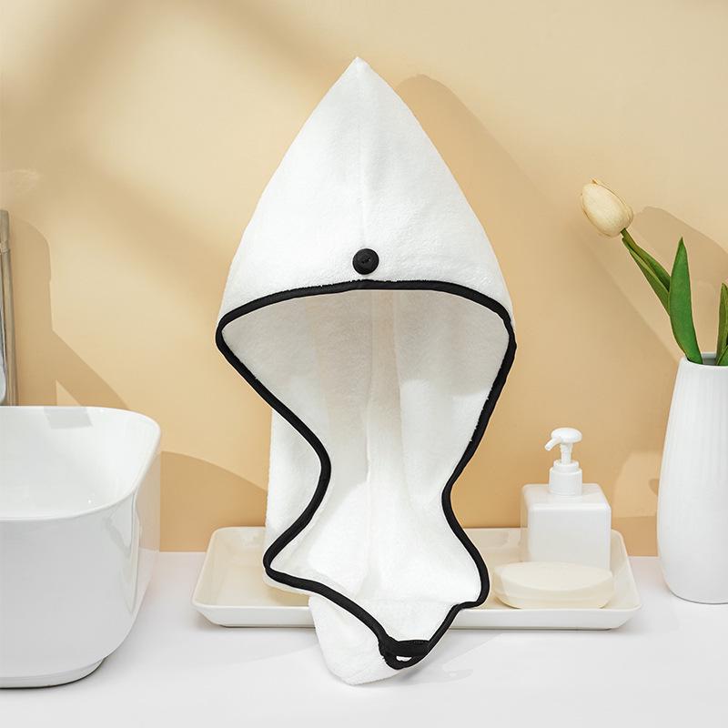 

Женский комплект из плотного кораллового флиса, быстросохнущего полотенца для волос и повязки на голову 25*65CM