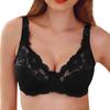 Lightweight Adjustable Underwire Bra for Women Breathable Sheer Lace Design Supportive Fit with Wide Straps and Soft Fabric