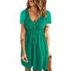 A Fashionable Solid-colored Loose Dress For Ladies