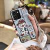 Ring Cartoon Phone Case For Nokia HMD Skyline Shockproof Waterproof Lanyard Kickstand Wristband Anti-knock Protective