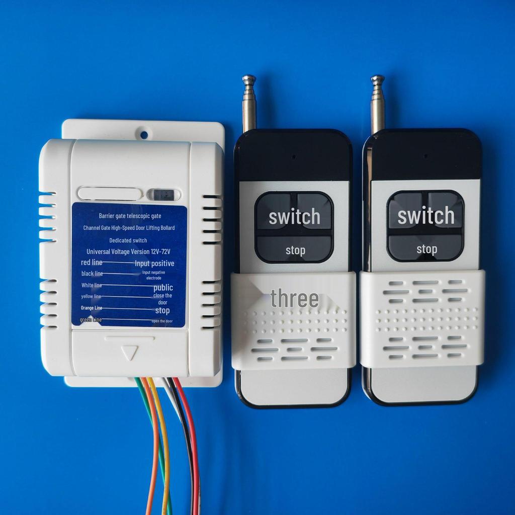 Universal Receiver for Fast Gate Barriers: 12-24V Remote Control with Long-Range Capability