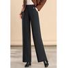Women's Autumn/Winter Wool Blend Straight-Leg Trousers