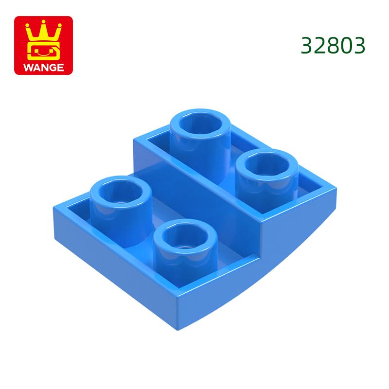 150Pcs/lot 32803 Slope Curved 2x2x2/3 Construction Block Moc Colour Accessories Works With featuring Brick DO IT YOURSELF Children's Toy