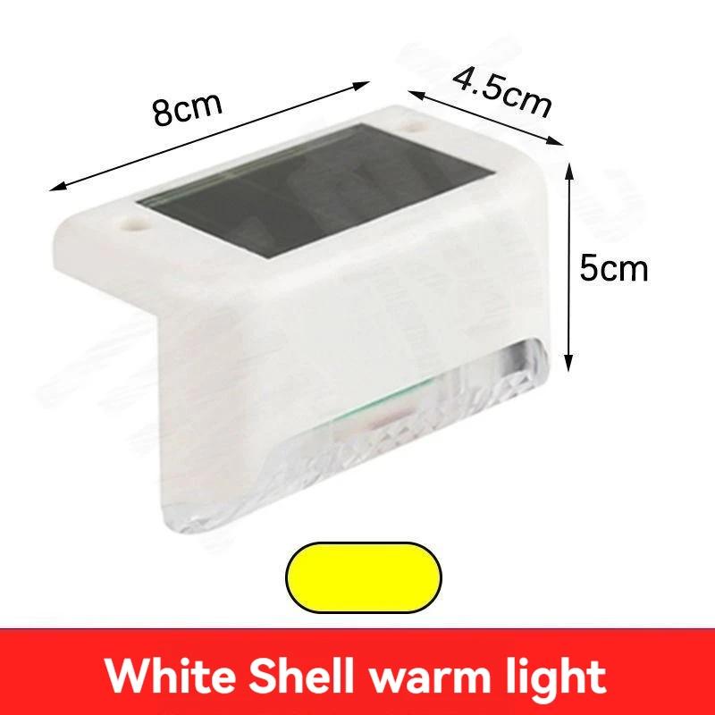 4pcs Solar Outdoor Light Outdoor Solar Lights for Garden Decor Home Waterproof Outdoor Stair Stepping Step Light