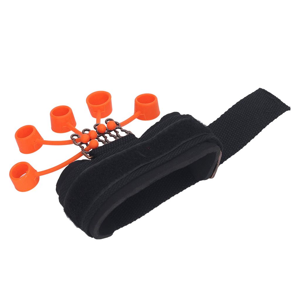 Finger Strengthener Improve Flexibility Hand Grip Strength Trainer with 5 Replace Rings 75lbs