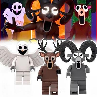 Horor 99 nocí v lese Bloky s motivem jelena Stavebnice Bloky Sada Bloků Lesní monstrum Bloky s motivem jelena Dětské Narozeniny Kolokace Dárek
