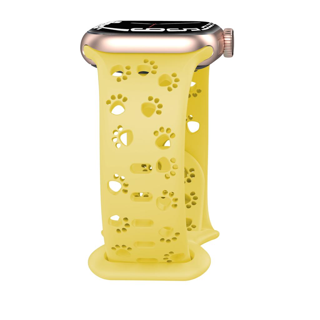 Dog Paw Silicone Strap For Apple Watch Band 44mm 40mm Correa 38 42mm bracelet iwatch Series ultra 8 7 SE 6 5 4 3 49mm 45 mm 41mm