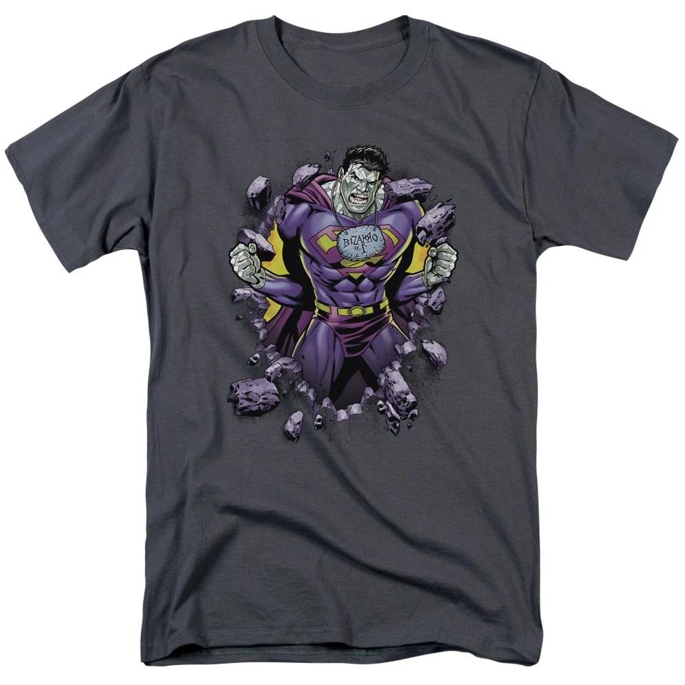 DC Comics - Superman - Bizzaro Breakthrough - Unisex Children s T-shirt - Gray 130