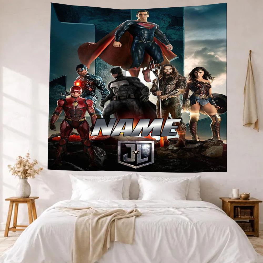 Like Warner Bros Movies Custom Your Name Wall Decor Tapestry Art For Pet Memorial Birthdaywedding Party Backdrop Family Gift