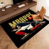 1pc Kylian Mbappé Print Area Rug - Soft, Washable Non-Slip Indoor Mat, Living Room, Home Office Decorative Rug,Office Decorative