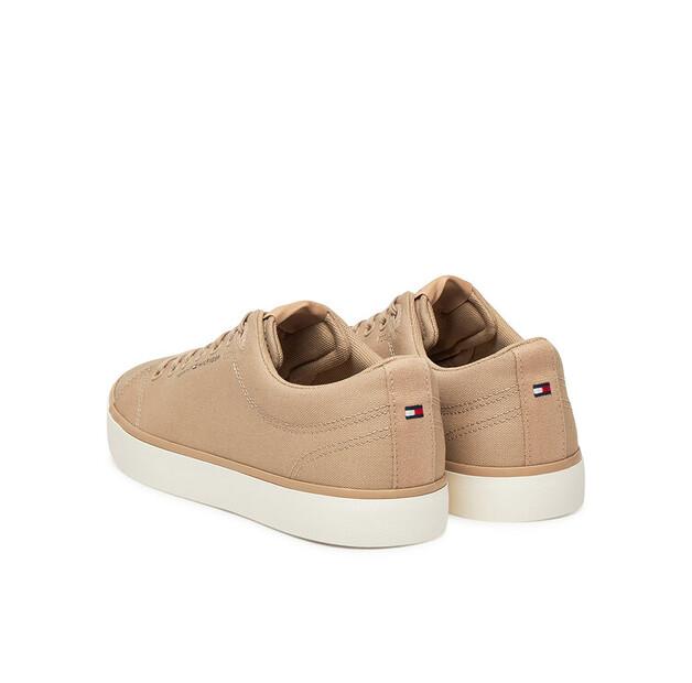 Men's Sneakers Tommy Hilfiger Th Hi Vulc Low Core Canvas Fm0fm05396 Beige