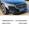 Front Bumper Spoiler Splitter Air Intake Grille Trim Cover For Mercedes-Benz E-Class W214 S214 AMG Line 2024-2025 Car Styling