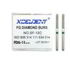 10pcs/box Dental Diamond Burs Drill Polishing Smoothing Whitening Product For High Speed Handpiece Coarse FG 1.6M SF-12C
