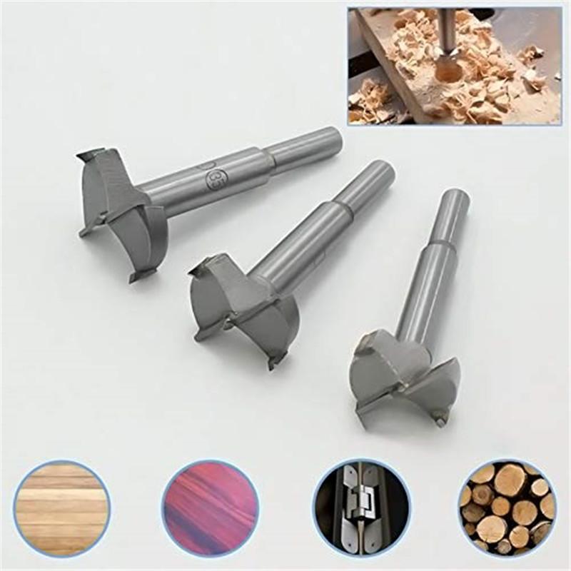 Hard Woodworking Alloy Drill Bit Adjustable Carpentry Projects Supplies Tools