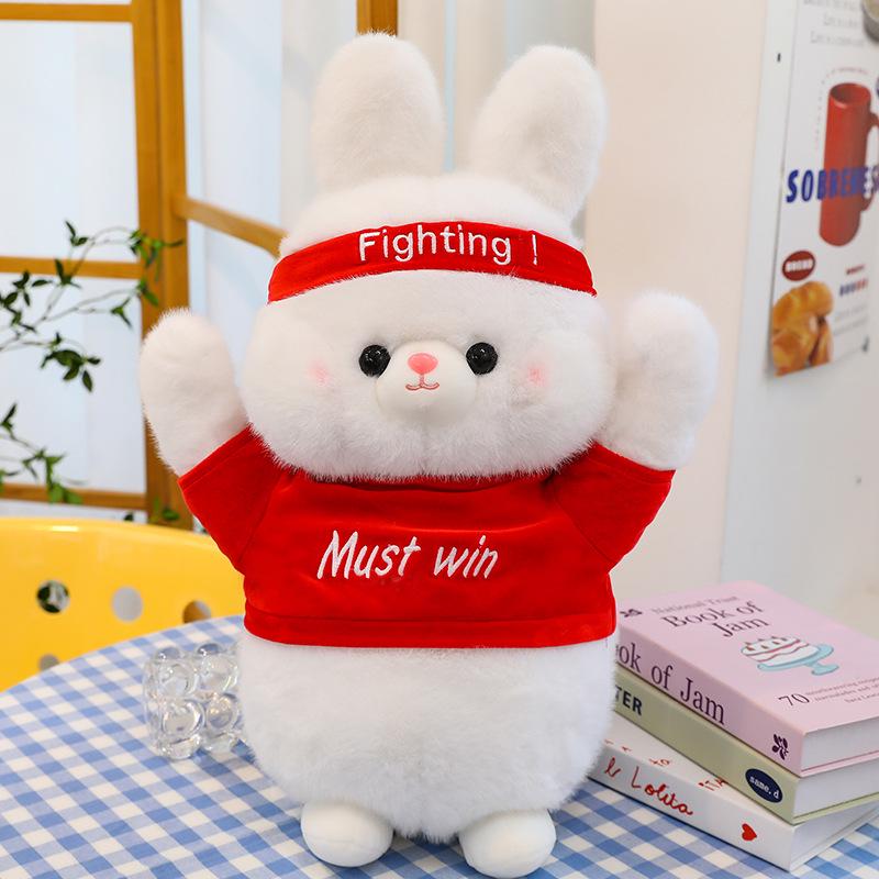 

Cheer Up Duck, Bear & Rabbit Plush Toys - Children s Claw Machine Dolls, Holiday Gift 25cm 0.14kg