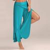 Pantaloni da Yoga Estivi Sexy a Gamba Larga Incrociati da Donna Europei e Americani