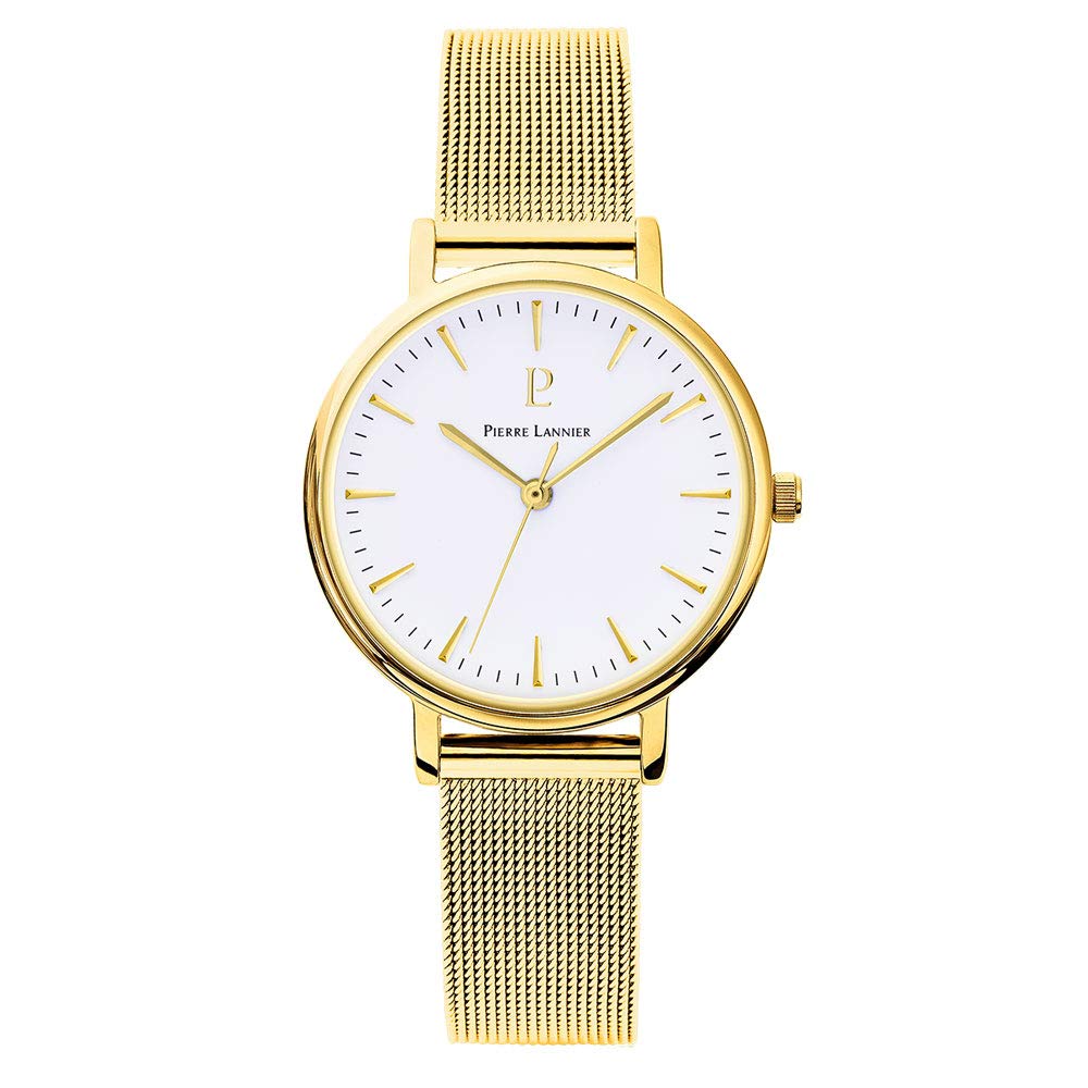 

Pierre Lannier Watch Symphony Collection Mesh Belt P093L508 Gold [Pierre Lannier] Women s [Official Import]