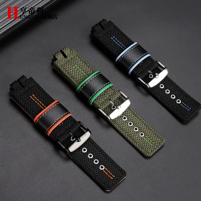 Cinturino in nylon per orologio Casio PROTREK PRW-3000 PRW-3100 PRW-6000 PRW-6100Y PRG-300 330 Cinturino in tela traspirante da uomo Braccialetto