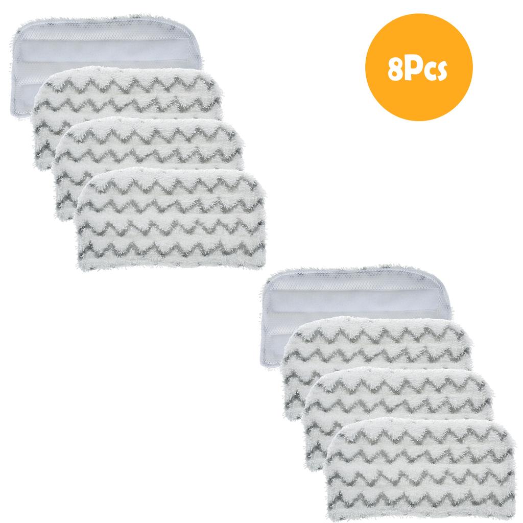 1/2/3 Set Steam Mop Replacement Pad Reusable Stem Mop Pad Washable Cleaner Pad for Shark Steam Mop S1000 S1000A S1000C S1000WM