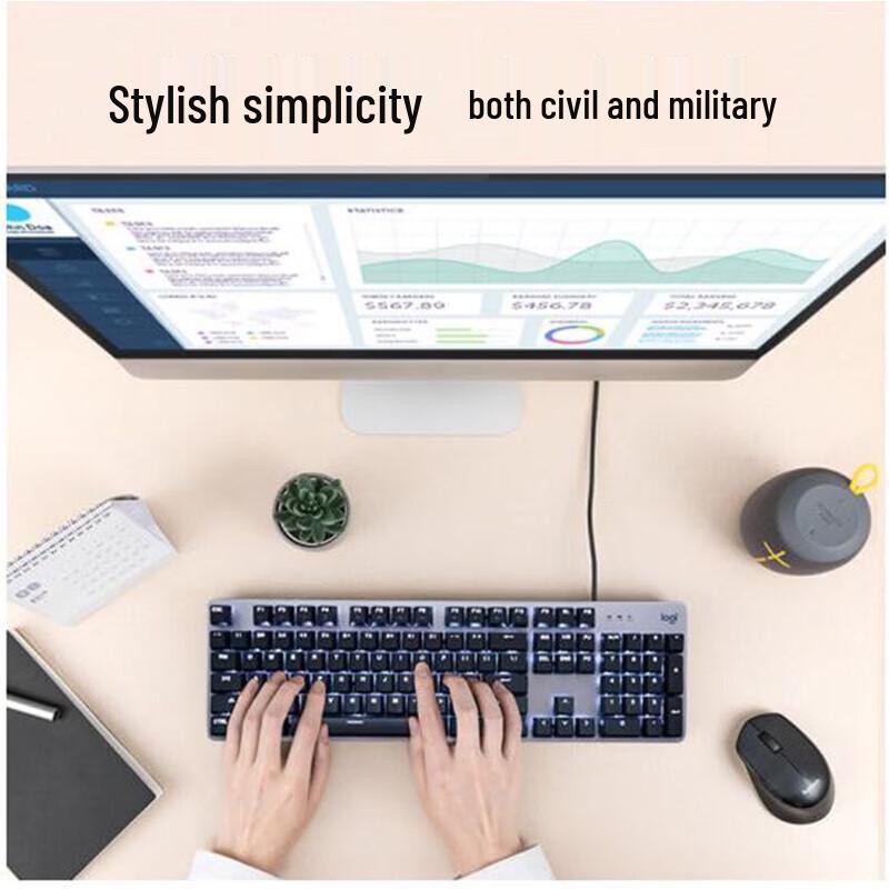 Logitech K845 Full-Size Wired Mechanical Keyboard