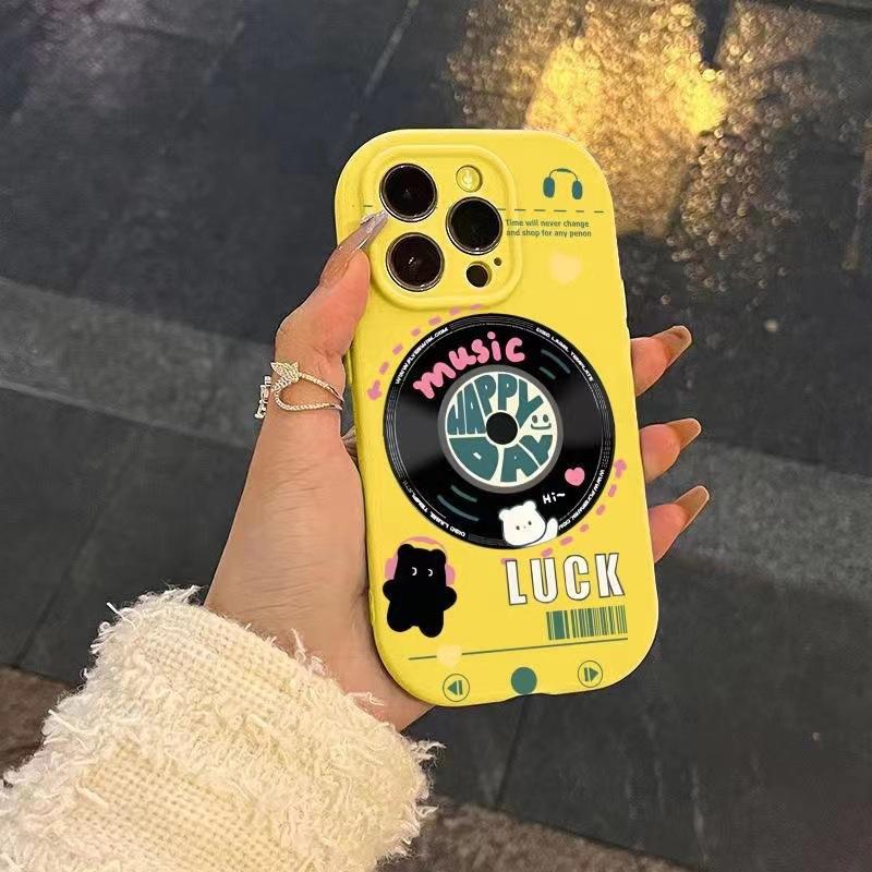 Compatible with Apple 16pro Cartoon 15promax Phone Case 14plus Creative 13 Matte 12pro11