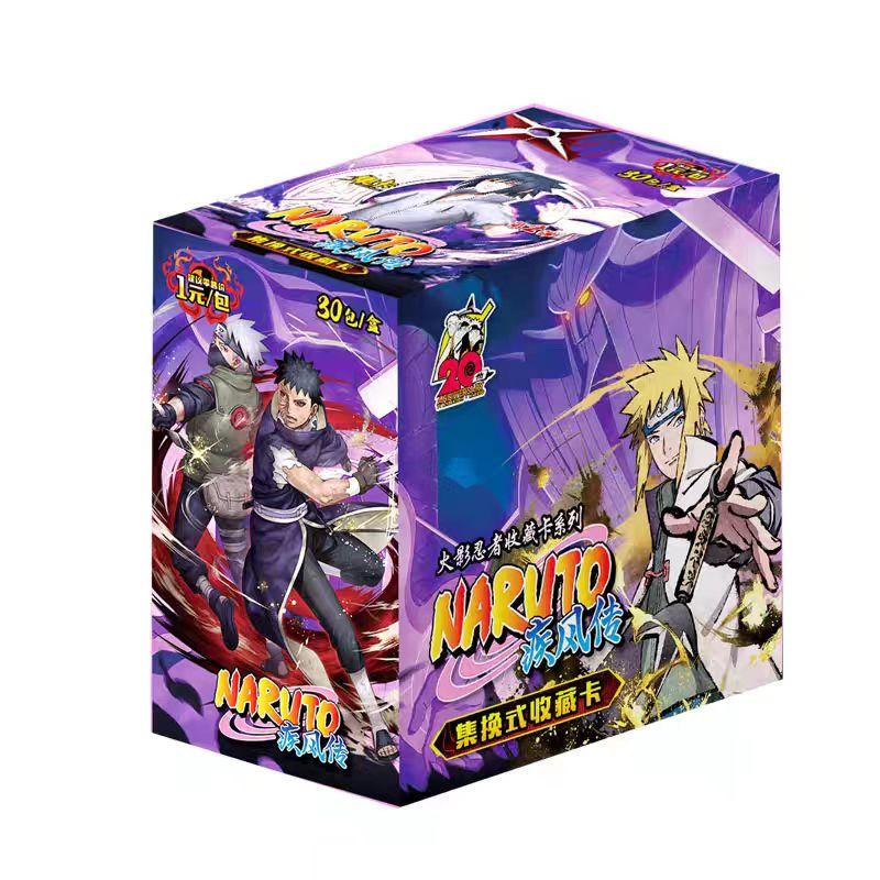 Genuine Naruto Collection Card Series Shippuden Vol.2 Trading Card Game Anime Anime Peripheral Battle Collection Cards Kids Gift