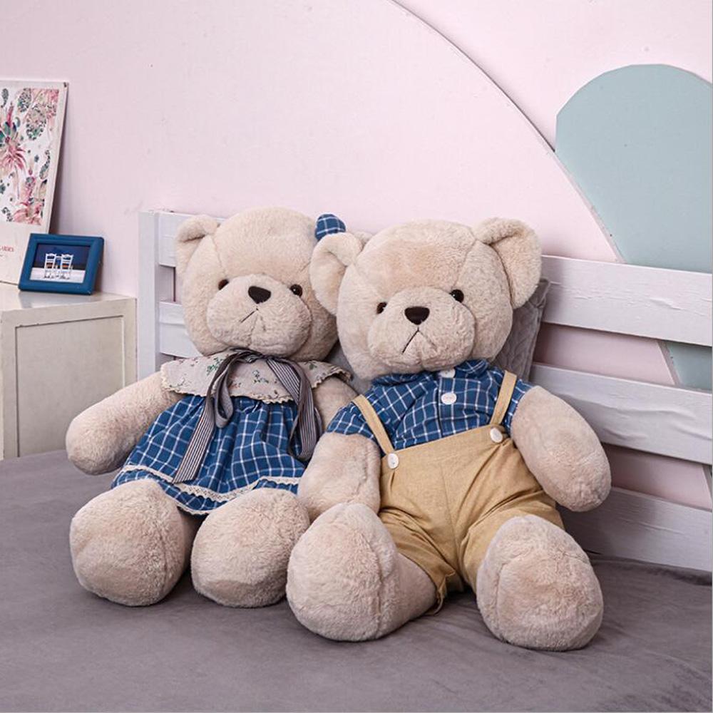 Creative New Fresh Couple Bear Toy Birthday Christmas Gift Children Stuffed Plush Toy