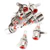 A84X-RCA Phono Chassis Panel Mount RCA Female Connector Socket 40 Pcs