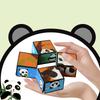 Panda Pattern Infinite Geometric Anti-stress Anxiety Desk Toys Foldable Flipping Stress Relief Finger Toys