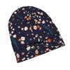 2D Flat Printing Blooming Cherry Blossom Pattern Classic Knit Hat for Adults Available In Versatile Tones Ideal for Subtle Styling During Cool Days or